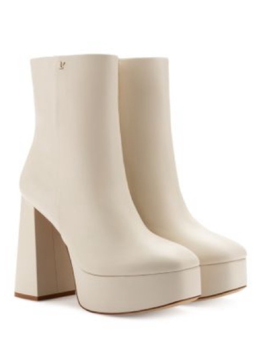 New Larroude Women's Dolly Platform High Heel Booties 7.5/37.5
